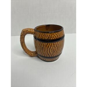 Vintage Barrel Style Mug/Cup Occupied Japan Coffee Tea Collectible